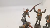 Samling tyske linoliumsfigurer, originale