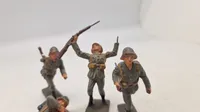 Samling tyske linoliumsfigurer, originale