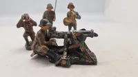 Samling tyske linoliumsfigurer, originale
