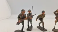 Samling tyske linoliumsfigurer, originale