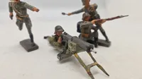 Samling tyske linoliumsfigurer, originale