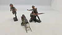 Samling tyske linoliumsfigurer, originale