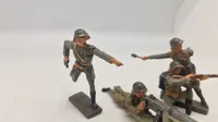 Samling tyske linoliumsfigurer, originale