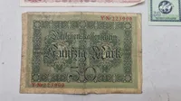 Samling pengesedler