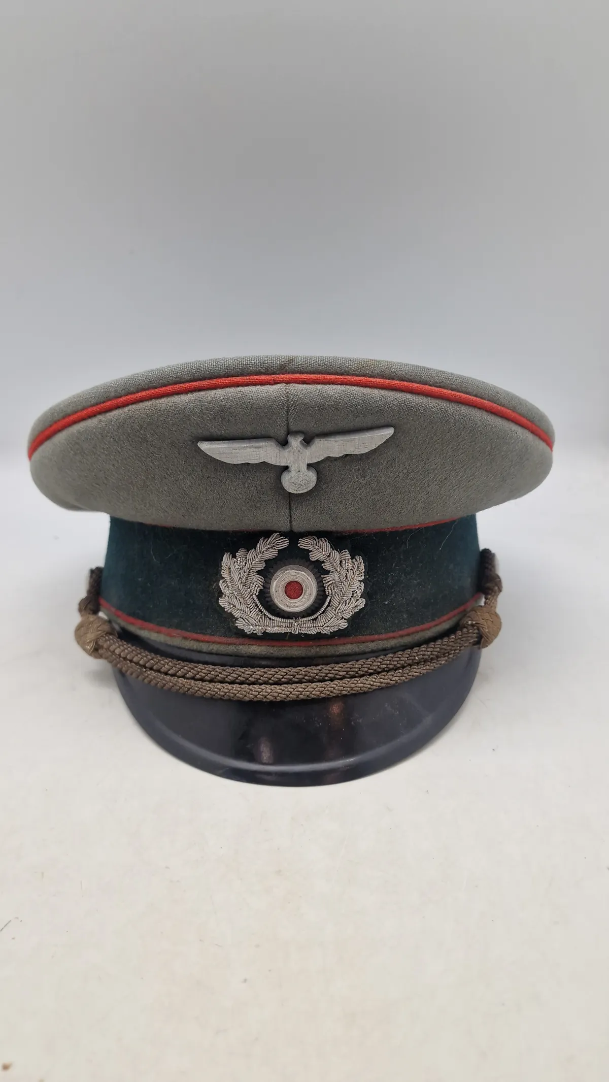 Tysk Artillerie officers kasket, original