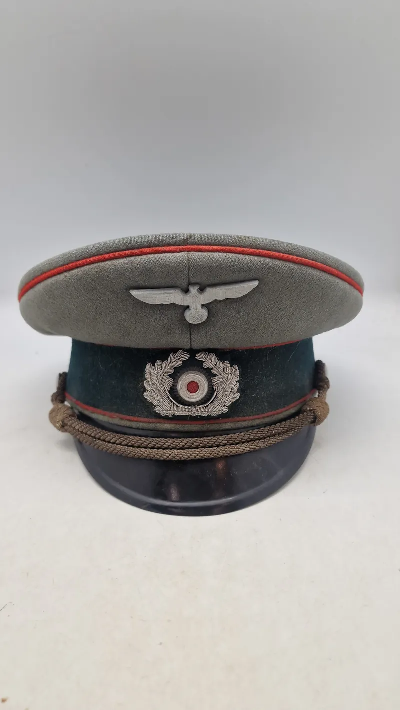 Tysk Artillerie officers kasket, original