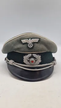 Tysk infanteri officers kasket, original