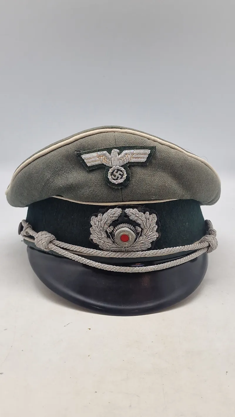 Tysk infanteri officers kasket, original