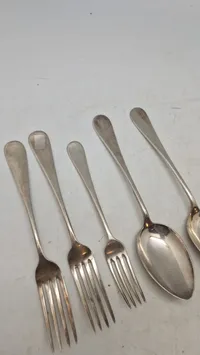 Samling frimurer bestik
