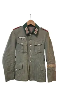 Tysk Artillerie major officers uniforms jakke med “Afrika” Cufftitle, original