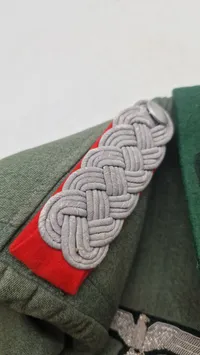 Tysk Artillerie major officers uniforms jakke med “Afrika” Cufftitle, original