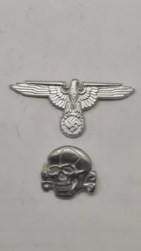 Waffen SS sæt for kasket, efterkrigs