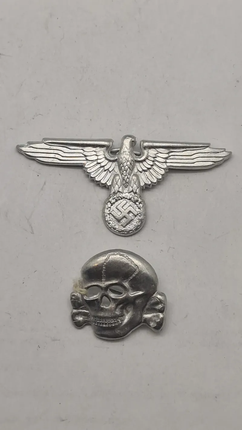 Waffen SS sæt for kasket, efterkrigs