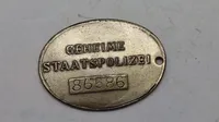Gestapo id disk, efterkrigs