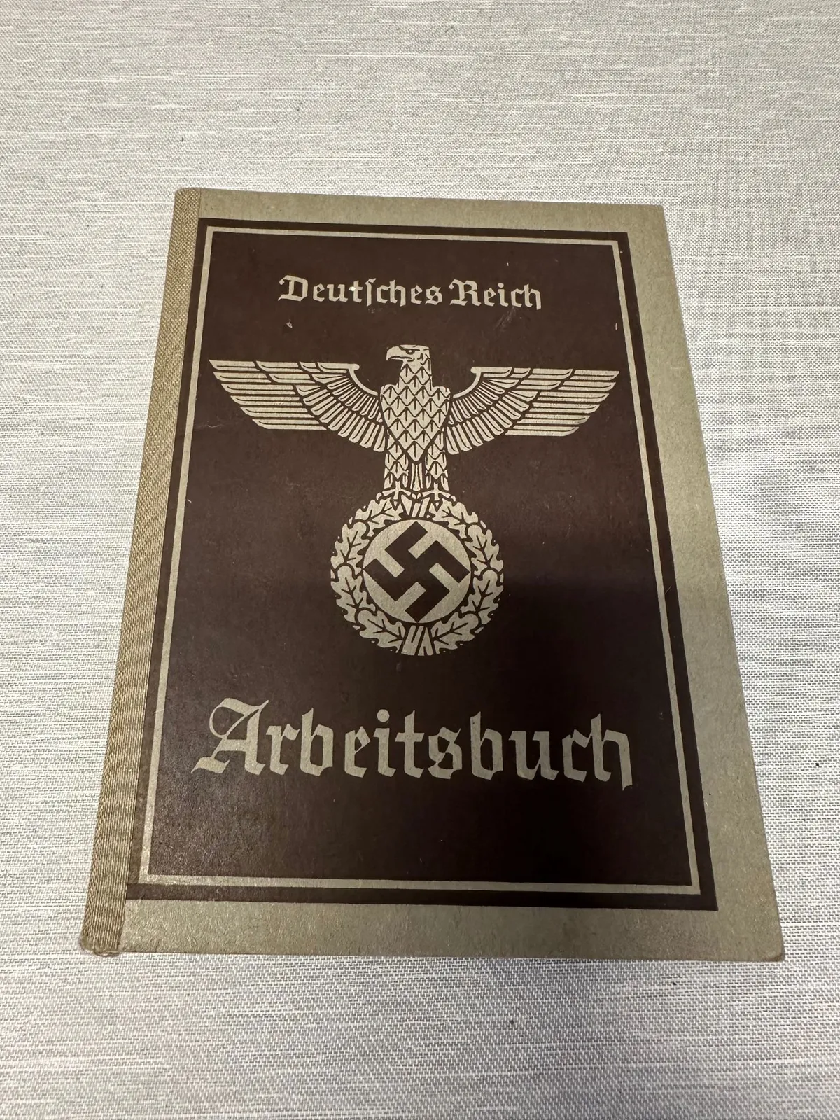 Original Tysk Arbejdsbog WW2