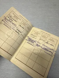 Original Tysk Arbejdsbog WW2