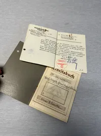 Original Tysk Arbejdsbog WW2
