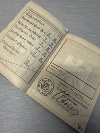 Original Tysk Arbejdsbog WW2