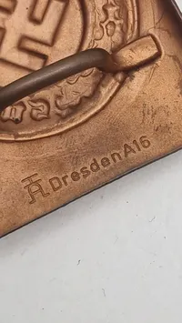 Politi bæltespænde, originalt?