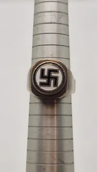 WW2 ring, efterkrigs, ring i sølv