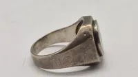 WW2 ring, efterkrigs, ring i sølv
