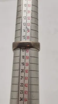 WW2 ring, efterkrigs, ring i sølv