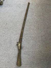 Original Engelsk flintemusket, loftfund