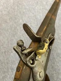 Original Engelsk flintemusket, loftfund