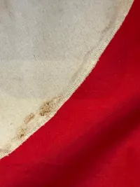 Tysk kontorflag, originalt 67x136 cm