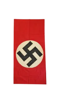 Tysk kontorflag, originalt 67x136 cm