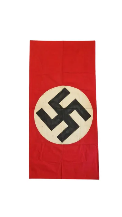 Tysk kontorflag, originalt 67x136 cm