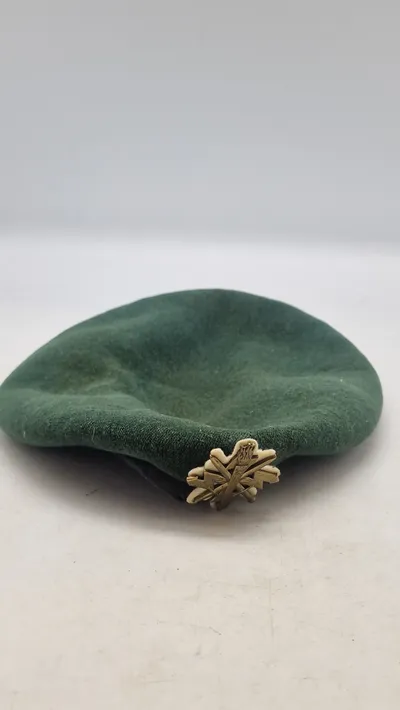 Original dansk baret fra Telegrafregimentet