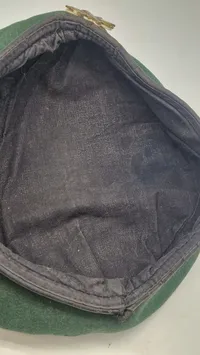 Original dansk baret fra Telegrafregimentet