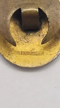 Dansk WW2 D.N.S.A.P Leder mærke, Originalt