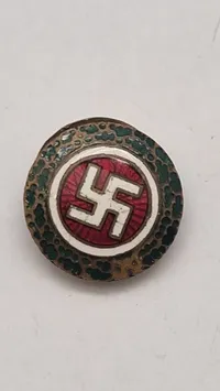 Dansk WW2 D.N.S.A.P Leder mærke, Originalt