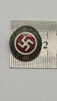 Dansk WW2 D.N.S.A.P Leder mærke, Originalt