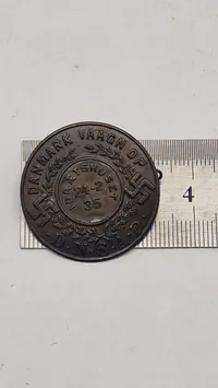 Dansk WW2 D.N.S.A.P, 24/2-1935, originalt