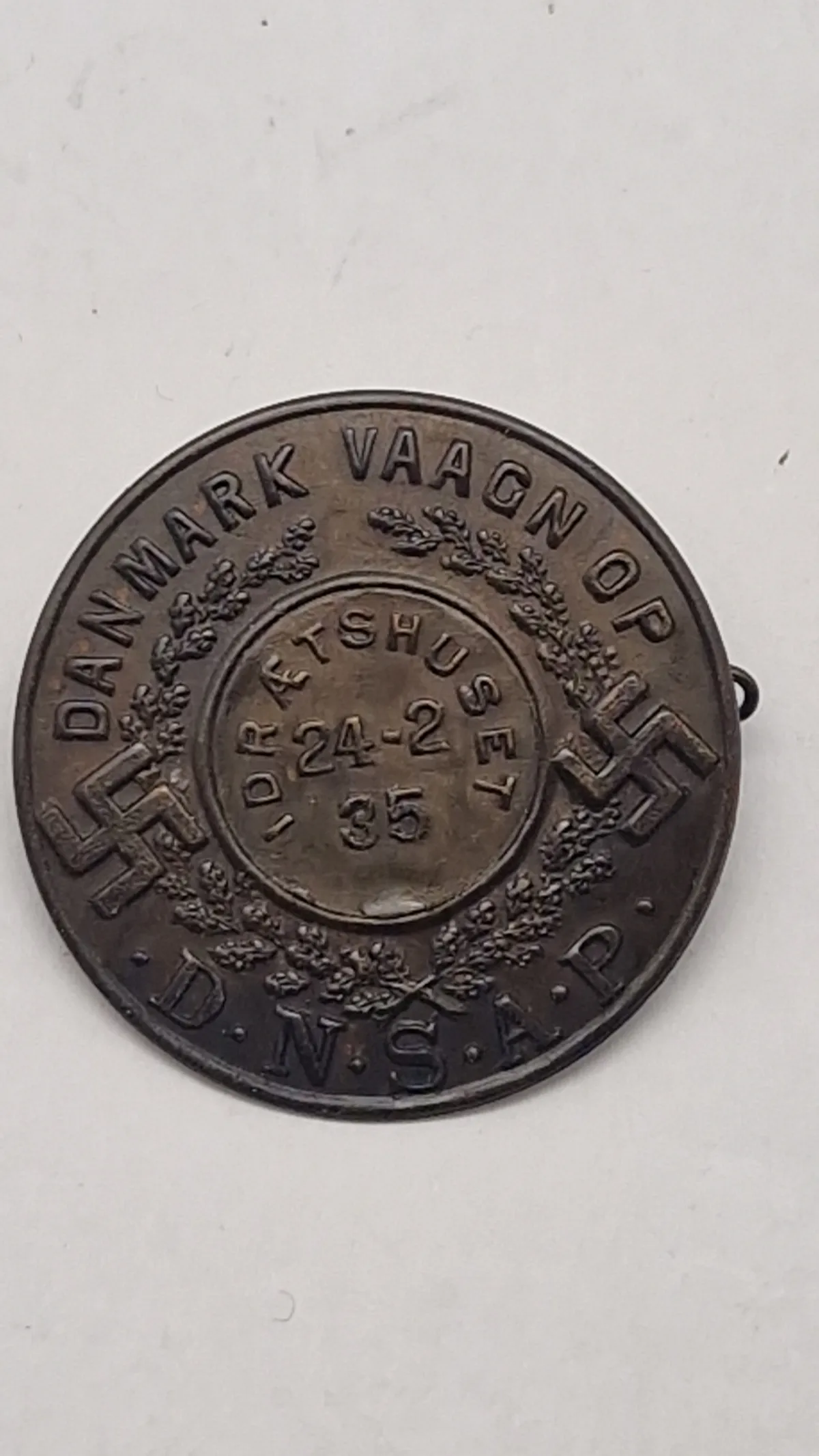 Dansk WW2 D.N.S.A.P, 24/2-1935, originalt
