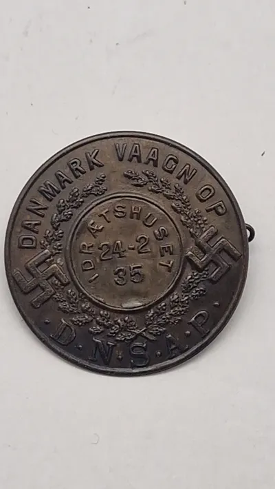 Dansk WW2 D.N.S.A.P, 24/2-1935, originalt