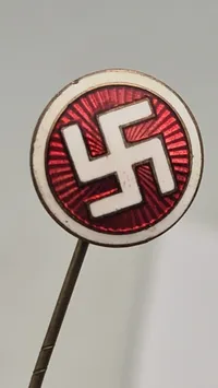 Dansk WW2 D.N.S.A.P, partimærke, originalt