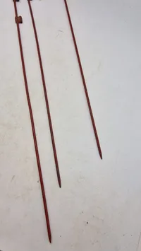 Tysk mineflag og spyd. Originale