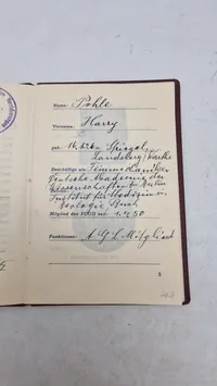 Aktivist des Fünfjahrplanes" (Aktivist for femårsplanen) fra DDR (Østtyskland), original