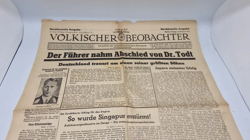 Völkischer Beobachter, original