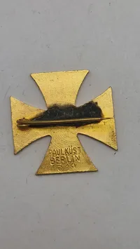 Tysk veteran kors, original