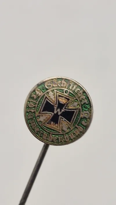 Tysk jernkors pin, original