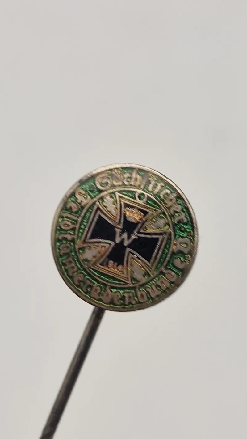 Tysk jernkors pin, original