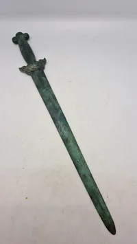Kinesisk bronze sværd