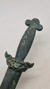 Kinesisk bronze sværd