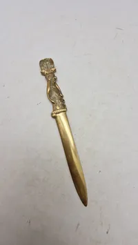 Brevåbner af messing