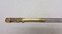 Brevåbner af messing